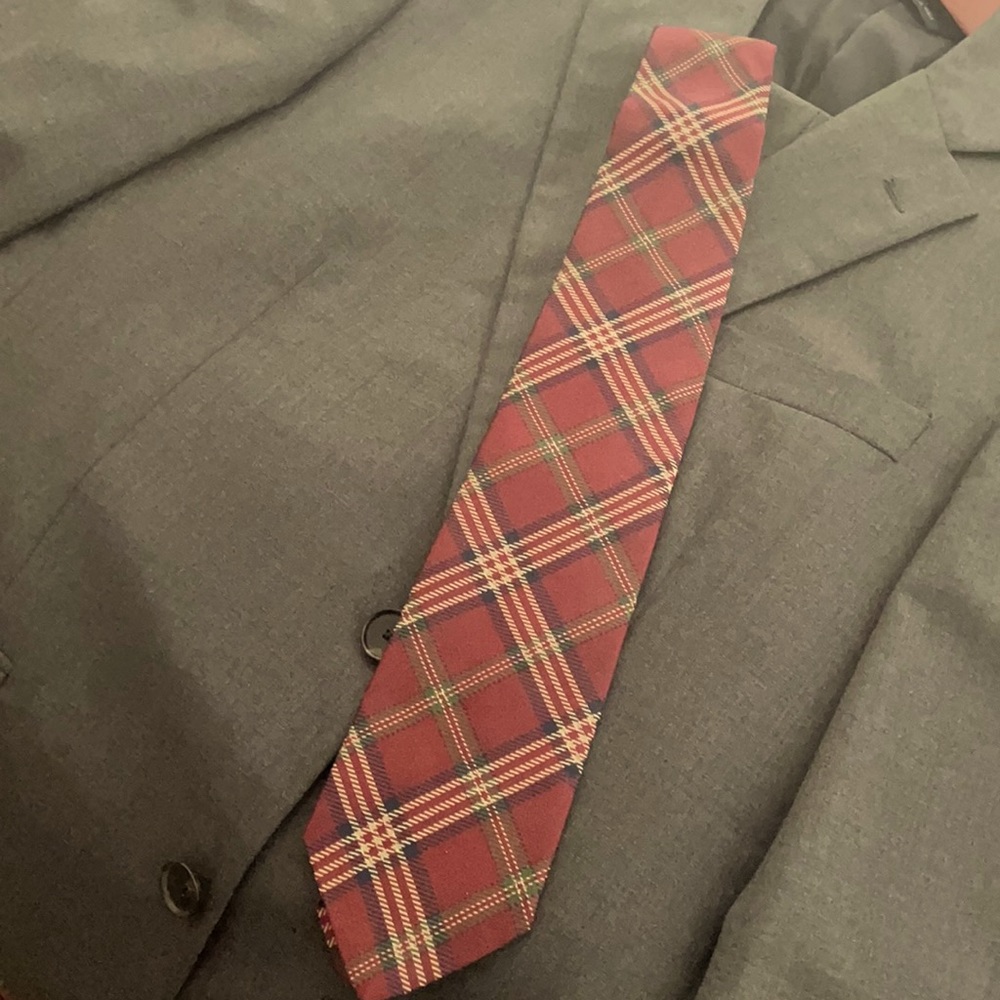 Brooks Brothers Holiday Tartan Tie, new without tags